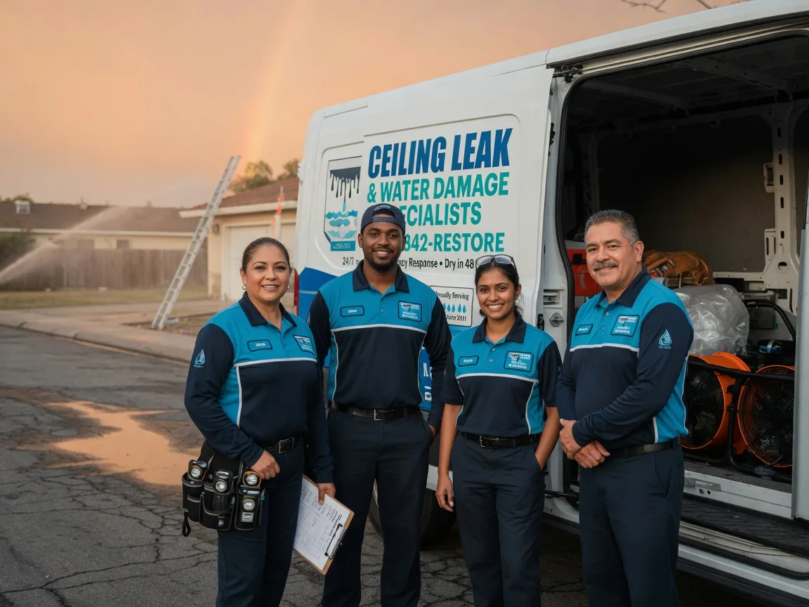 Ceiling Leak Cleanup company in Diana, WV