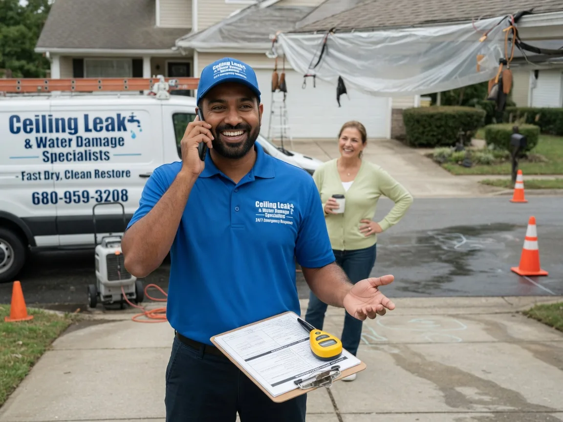Ceiling Leak Cleanup Diana, WV FAQs
